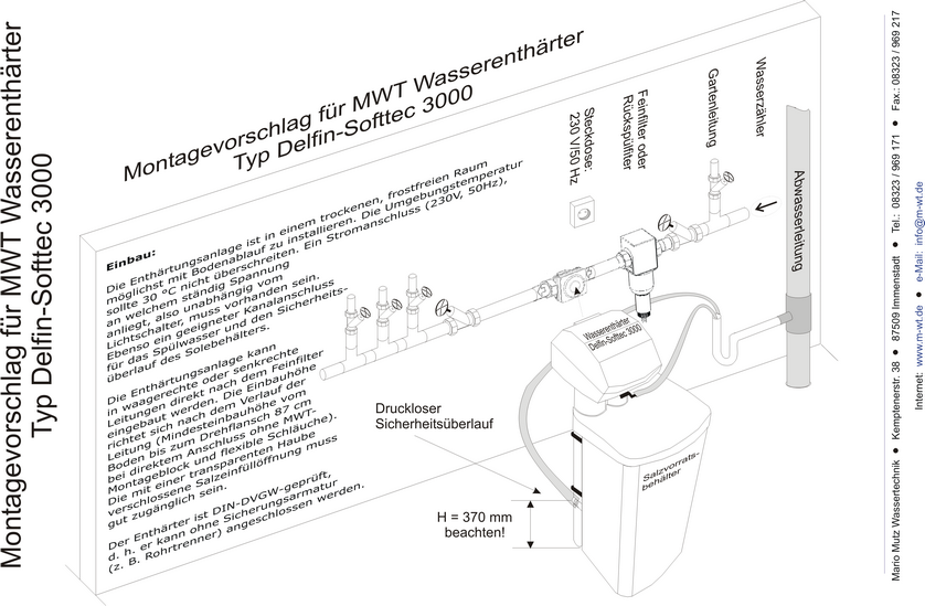 Wasserenthrter Delfin-Softtec 3000